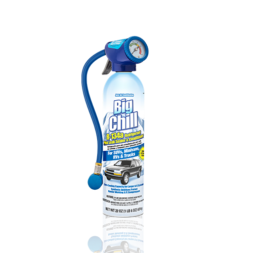 BC1 | Big Chill Large System R-134a AC Recharge Kit for Large Cars