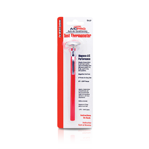 TH-27 | Certified A/C Pro® Automotive Air Conditioner Test Thermometer