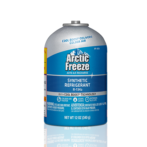 AF3CA-1 | Arctic Freeze R-134a AC Recharge Kit Refill, Cool Boost, (CA)