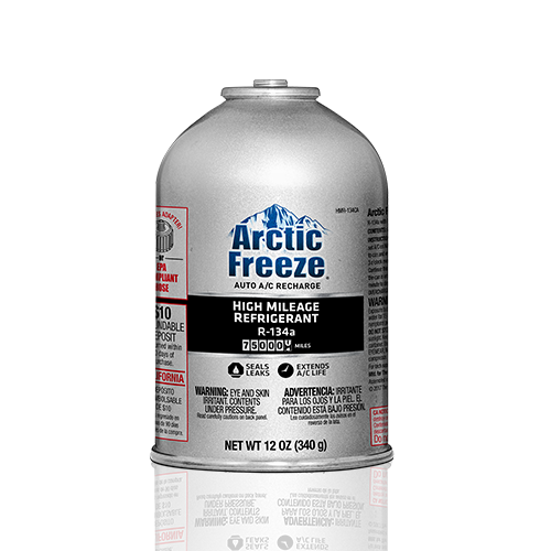 AF7CA-1 | Arctic Freeze High Mileage R-134a Recharge for Older Cars (CA)