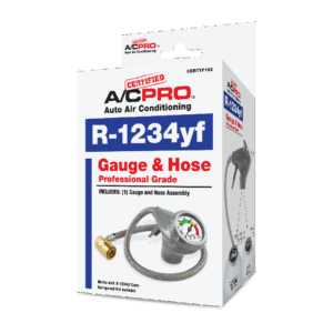 Certified A/C Pro® R-1234yf Gauge & Hose Set