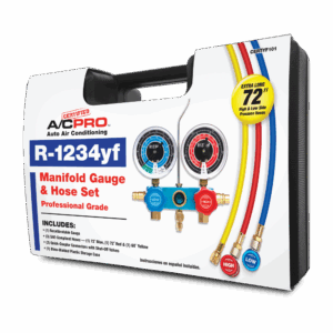 Certified A/C Pro® R-134a Manifold Gauge & Hose Set