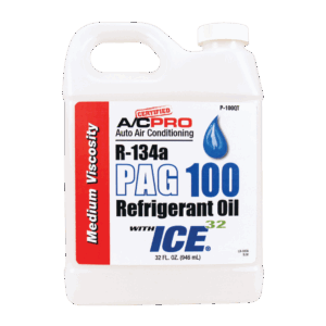 Certified A/C Pro® R-134a PAG 100 Medium Viscosity Refrigerant Oil With ICE 32