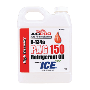 Certified A/C Pro® R-134a PAG 150 High Viscosity Refrigerant Oil With ICE 32