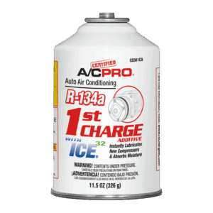 Certified A/C Pro® R-134a 1st Charge With ICE 32 (CA Compliant)